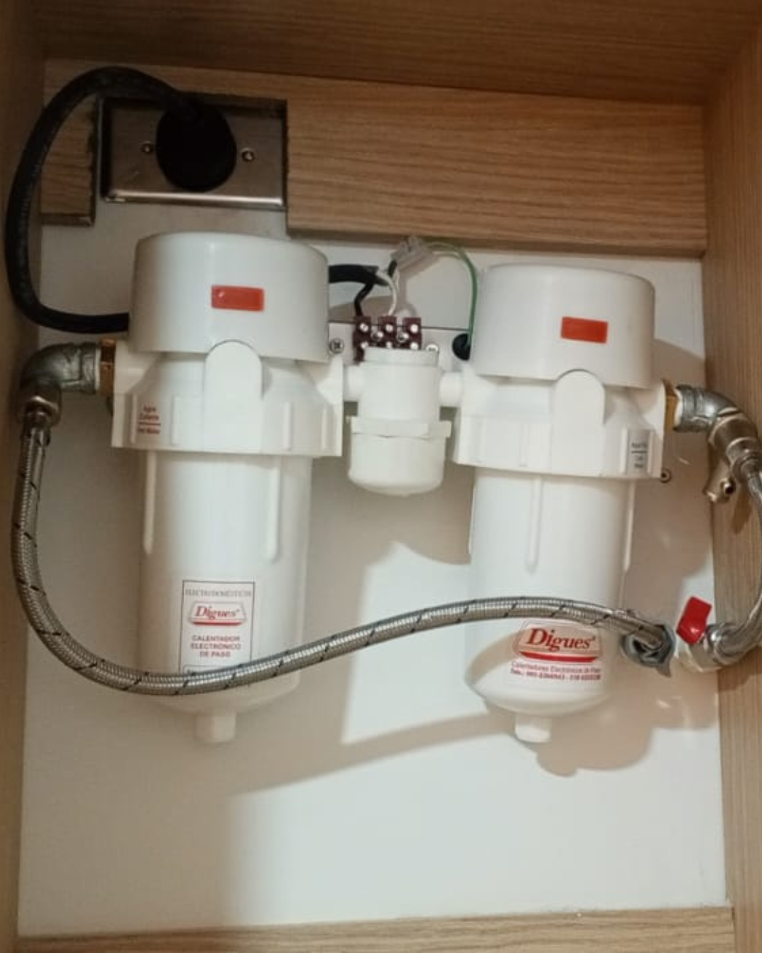 Instalación Calentador Digues 1